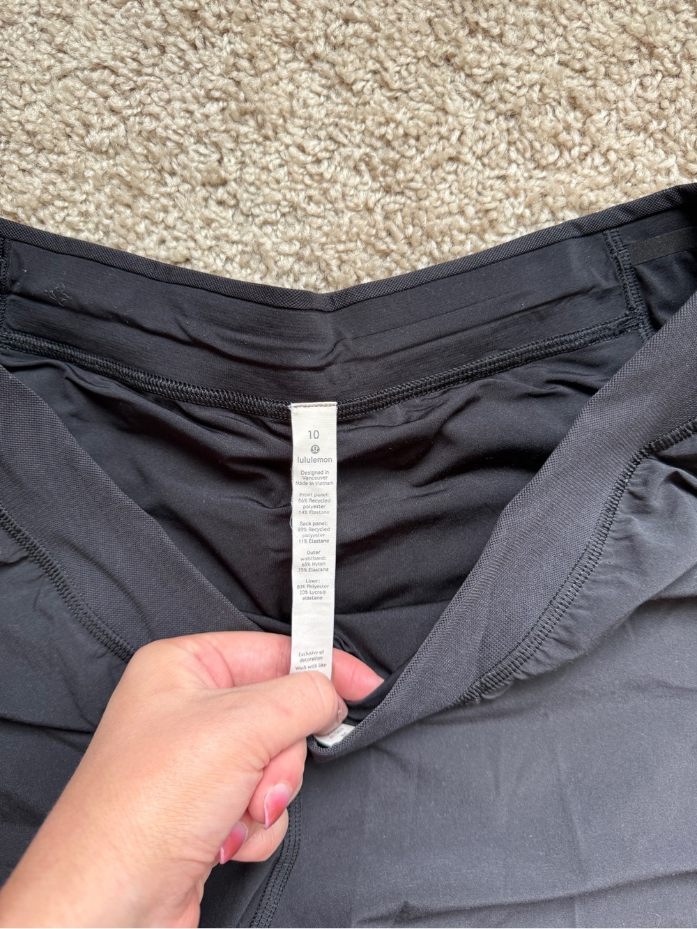 Lululemon Find Your Pace Short 3" *Lined - Picture 6 of 6
